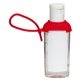 aerial view a red caddy strap 2 oz hand sanitizer, image 1 of 2