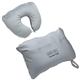aerial view a gray gray cuddle up pillow, image 1 of 2