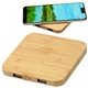 Promotional Panda Bamboo 5W Wireless Charger with Dual USB Ports