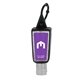 Promotional 1 oz Single Color Moisture Bead Sanitizer in Trapezoid Bottle + Sleeve