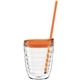 Promotional 12 oz Made In The USA Tumbler w / Lid Straw