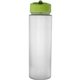 Promotional Pop Up 22 Oz. Frosted Glass Grip Bottle