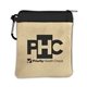 Promotional Canvas Zipper Tote With Carabiner