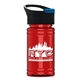 Promotional UpCycle - Mini 16 oz RPet Sports Bottle With Pop - Up Sip Lid