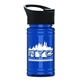 Promotional UpCycle - Mini 16 oz RPet Sports Bottle With Pop - Up Sip Lid