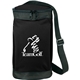aerial view a black 6- can event golf bag cooler, image 1 of 4