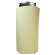 aerial view a khaki 16 oz foam tall boy coolie can insulator, image 1 of 2