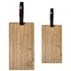 Promotional Bamboo Cutting Board With Leatherette Strap