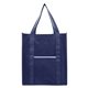Promotional North Park Deluxe - Non - Woven Shopping Tote Bag - Metallic imprint
