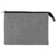 Promotional Heathered Reusable 3- Pocket EVA Pouch