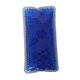 aerial view a blue rectangle gel bead hot / cold pack, image 1 of 2