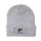 a gray outdoor knit hat