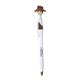 aerial view a brown cowboy wild smilez pen, image 1 of 2