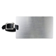 aerial view a silver kingcobra brushed aluminum kwik seal(r) backing luggage bag tag (photoimage full color), image 1 of 3