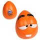aerial view a orange wacky mood maniac wobbler, image 1 of 2