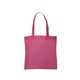 aerial view a pink personalized tote bags, image 1 of 2