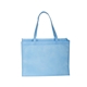 aerial view a carolina blue celebration shopping non woven standard tote bag 16 x 12, image 1 of 2