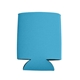 aerial view a light blue kan tastic foam pocket can holder, image 1 of 4