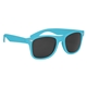 aerial view a light blue velvet touch malibu risky business sunglasses - opaque, image 1 of 4
