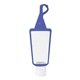 Promotional 1 oz. 75 Bottle Antibacterial Hand Sanitizer Gel w / Silicone Keyring Clip