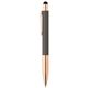 Promotional Baltic Softy Rose Gold Pen w / Stylus - ColorJet