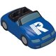a blue convertible car stress reliever