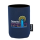aerial view a navy koozie(r) magnetic can cooler, image 1 of 7