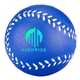 aerial view a reflex-blue promotional team spirit baseball stress ball, image 1 of 2