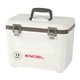 aerial view a white 13 qt. small engel(r) cooler, image 1 of 3