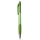aerial view a transparent lime cerritos translucent click pen, image 1 of 2