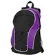 aerial view a purple polyester ultimate backpack, image 1 of 2