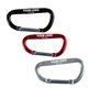 Aluminum 80mm Laser Engraved Carabiner