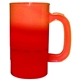 aerial view a orange/tropical red mood(tm) 14 oz beer stein, image 1 of 2