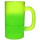 aerial view a yellow/green mood(tm) 14 oz beer stein, image 1 of 2