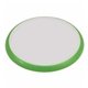 aerial view a green plastic grip coaster, image 1 of 2