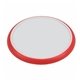 aerial view a red plastic grip coaster, image 1 of 2