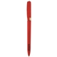 aerial view a clear red pivo(r) clear gold pen, image 1 of 2
