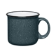 aerial view a gray ceramic campfire mug, image 1 of 2