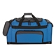 aerial view a royal 600d polyester bungee top duffel bag, image 1 of 5