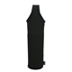 aerial view a black koozie(r) wine bottle cooler, image 1 of 4