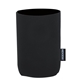 aerial view a black koozie(r) collapsible neoprene can cooler, image 1 of 2