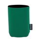 aerial view a green koozie(r) collapsible neoprene can cooler, image 1 of 3