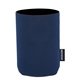 aerial view a navy koozie(r) collapsible neoprene can cooler, image 1 of 2