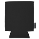 aerial view a black koozie(r) bottle opener can / bottle cooler, image 1 of 4