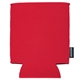 aerial view a red koozie(r) bottle opener can / bottle cooler, image 1 of 9