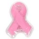 aerial view a pink ribbon hot / cold pack, image 1 of 2