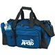 a royal blue 600d polyester kent deluxe duffel