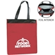 a red boston large cooler tote