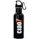a black yorba - 22 oz stainless steel sports bottle