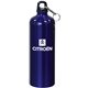 a blue morgan - 25 oz aluminum sports bottle